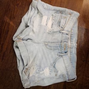Distressed Boyfriend Shorts